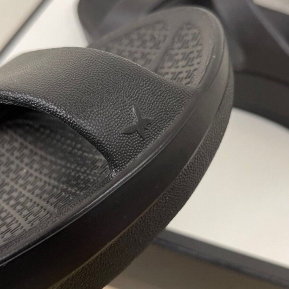 Telic Z-Strap Midnight Black Women's Sandals Flip flops Size M10/W11 - Picture 8 of 10